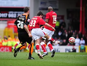 Bristol City V Blackpool Prints: Bristol City vs Blackpool: A Football Rivalry (08-09 Season)