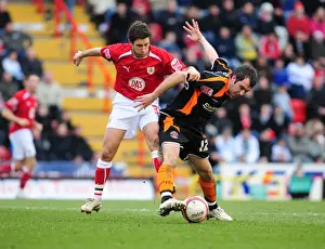 Bristol City V Blackpool Prints: Bristol City vs Blackpool: A Football Rivalry (08-09 Season)