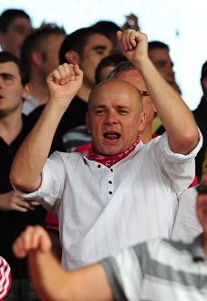 Images Dated 1st October 2011: Bristol City vs. Blackpool: A Football Rivalry - Season 11-12