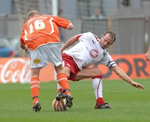 Blackpool V Bristol City Prints: Bristol City vs. Blackpool: A Football Rivalry - Season 08-09