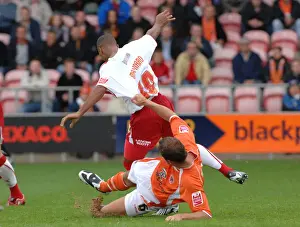 Blackpool V Bristol City Prints: Bristol City vs. Blackpool: A Football Rivalry - Season 08-09
