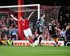 Bristol City V Blackpool Prints: Bristol City vs Blackpool: A Football Rivalry - Season 08-09
