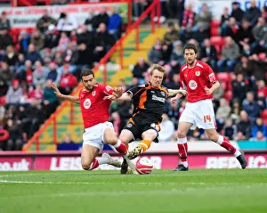 Bristol City V Blackpool Prints: Bristol City vs Blackpool: A Football Rivalry - Season 08-09
