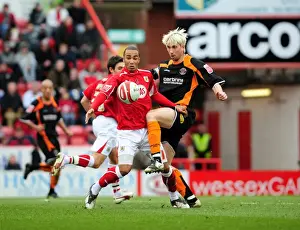 Bristol City V Blackpool Prints: Bristol City vs Blackpool: A Football Rivalry - Season 08-09