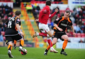 Bristol City V Blackpool Prints: Bristol City vs Blackpool: A Football Rivalry - Season 08-09