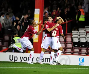 Bristol City V Blackpool Prints: Bristol City vs Blackpool: A Football Rivalry - Season 09-10