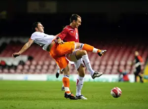 Framed Print : Bristol City vs Blackpool: A Football Rivalry - Season 09-10