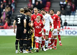 Bristol City V Bolton Wanderers Prints: Bristol City vs. Bolton Wanderers Clash at Ashton Gate, Sky Bet Championship, 2016