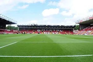 Framed Print : Bristol City vs Bradford City: Atyeo Stand Showdown at Ashton Gate, Sky Bet League One (August 3, 2013)