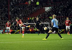 Bristol City vs Bradford City: Joe Bryan's Shooting Moment at Ashton Gate, 2014