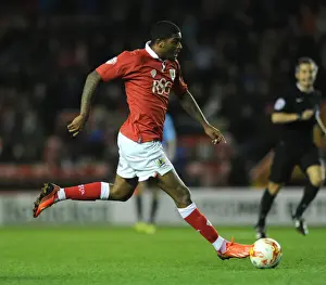 Bristol City V Bradford Prints: Bristol City vs Bradford City: Mark Little in Action at Ashton Gate, Sky Bet League One