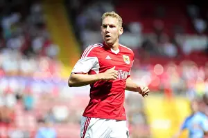 Bristol City V Bradford City Prints: Bristol City vs Bradford City: Scott Wagstaff in Action, Ashton Gate, 2013