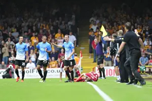 Bristol City V Bradford City Prints: Bristol City vs Bradford City: Scott Wagstaff's Injury Drama at Ashton Gate (August 3)
