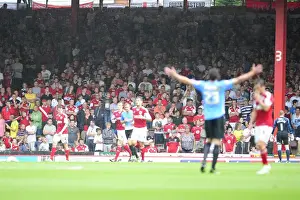 Bristol City V Bradford City Prints: Bristol City vs Bradford City: A Sea of Supporters at Ashton Gate (August 3, 2013)