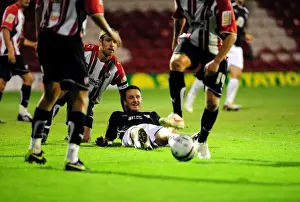 Framed Print : Bristol City vs. Brentford: A Football Rivalry - Season 09-10