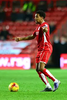 Bristol City V Brentford Prints: Bristol City vs Brentford: Korey Smith in Action at Ashton Gate