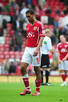 Bristol City V Brighton Prints: Bristol City vs Brighton: Lewin Nyatanga at Ashton Gate Stadium - Championship Match (September 10)