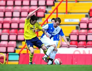 Bristol City V Bristol Rovers Fans Derby Prints: Bristol City vs. Bristol Rovers: A Passionate Clash - The Derby, Season 11-12
