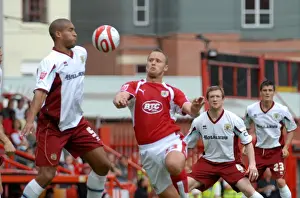Bristol City V Burnley Prints: Bristol City vs Burnley: A Football Rivalry - Season 07-08