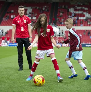 Burnley V Bristol City Prints: Bristol City vs Burnley: Intense Clash at Ashton Gate Stadium (2015)