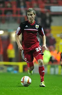 Framed Print : Bristol City vs Burnley: Joe Bryan in Action at Ashton Gate Stadium, Championship Match, 2012 Framed Print : Bristol City vs Burnley: Joe Bryan in Action at Ashton Gate Stadium, Championship Match, 2012