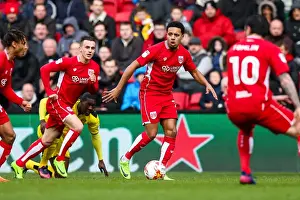 Bristol City vs Burton Albion: Korey Smith in Action at Ashton Gate