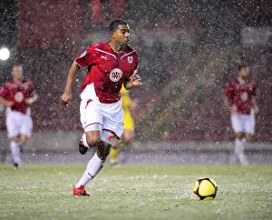 Bristol City V Cardiff City FA Cup Prints: Bristol City vs Cardiff City: FA Cup Clash - Season 09-10