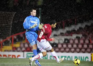 Bristol City V Cardiff City FA Cup Prints: Bristol City vs Cardiff City: FA Cup Clash - Season 09-10