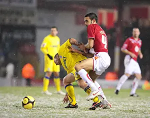 Framed Print : Bristol City vs Cardiff City: FA Cup Clash - Season 09-10 Framed Print : Bristol City vs Cardiff City: FA Cup Clash - Season 09-10