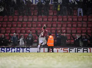 Bristol City V Cardiff City FA Cup Prints: Bristol City vs Cardiff City: FA Cup Clash - Season 09-10