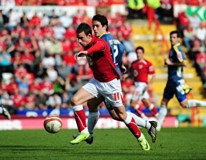 Images Dated 15th March 2009: Bristol City vs Cardiff City: A Football Rivalry - Season 08-09