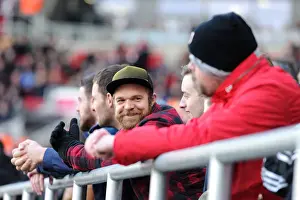Bristol City V Cardiff Prints: Bristol City vs. Cardiff City: A Football Rivalry at Ashton Gate (March 2016)