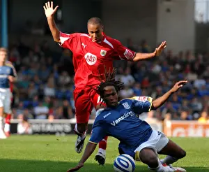 Cardiff City V Bristol City Prints: Bristol City vs. Cardiff City: A Football Rivalry - Season 08-09