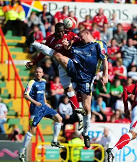 Bristol City V Cardiff City Prints: Bristol City vs. Cardiff City: A Football Rivalry - Season 08-09