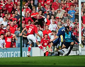 Bristol City V Cardiff City Prints: Bristol City vs Cardiff City: A Football Rivalry - Season 08-09