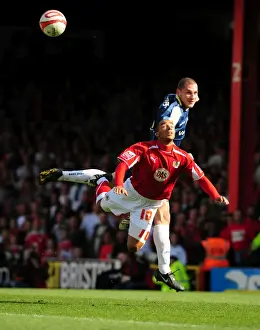 Bristol City V Cardiff City Prints: Bristol City vs Cardiff City: A Football Rivalry - Season 08-09