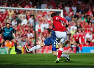 Bristol City V Cardiff City Prints: Bristol City vs. Cardiff City: A Football Rivalry - Season 08-09