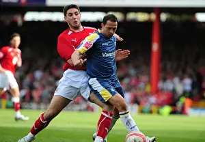 Bristol City V Cardiff City Prints: Bristol City vs. Cardiff City: A Football Rivalry - Season 08-09