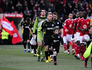 Bristol City V Cardiff City Prints: Bristol City vs. Cardiff City: A Football Rivalry - Season 10-11