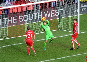 Bristol City vs Cardiff City: Frank Fielding in Action, Sky Bet Championship (14/01/2017)