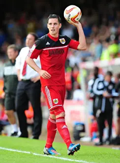Bristol City vs Cardiff City: Greg Cunningham in Action
