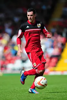 Framed Print : Bristol City vs Cardiff City: Gregg Cunningham in Action at Ashton Gate Stadium, Championship Match, 2012 Framed Print : Bristol City vs Cardiff City: Gregg Cunningham in Action at Ashton Gate Stadium, Championship Match, 2012