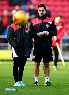 Bristol City vs Cardiff City: Kit Man Scott Murray at Ashton Gate, 2017