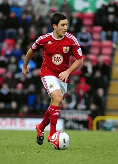 Bristol City V Cardiff City Prints: Bristol City vs. Cardiff City: Lee Johnson Leads the Chase in 2011 Championship Clash at Ashton Gate