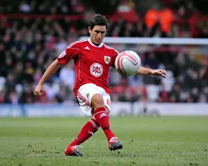Bristol City V Cardiff City Prints: Bristol City vs Cardiff City: Lee Johnson's Championship Debut at Ashton Gate (01/01/2011)