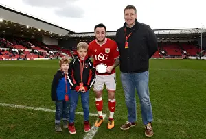 Bristol City V Cardiff Prints: Bristol City vs. Cardiff City: Mandoflly the Man of the Match (05/03/2016)