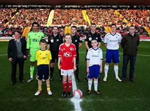 Bristol City V Cardiff City Prints: Bristol City vs. Cardiff City Rivalry: A Football Battle at Ashton Gate - March 10, 2012