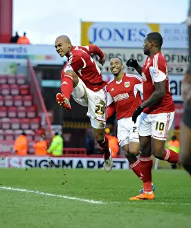 Bristol City V Carlisle United Prints: Bristol City vs Carlisle United: Clash at Ashton Gate, 01-02-2014