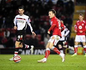 Images Dated 3rd February 2009: Bristol City vs Charlton Athletic: A Football Rivalry - Season 08-09