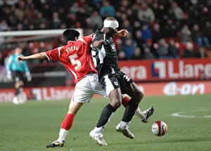Bristol City vs Charlton Athletic: Dele Adebola in Action